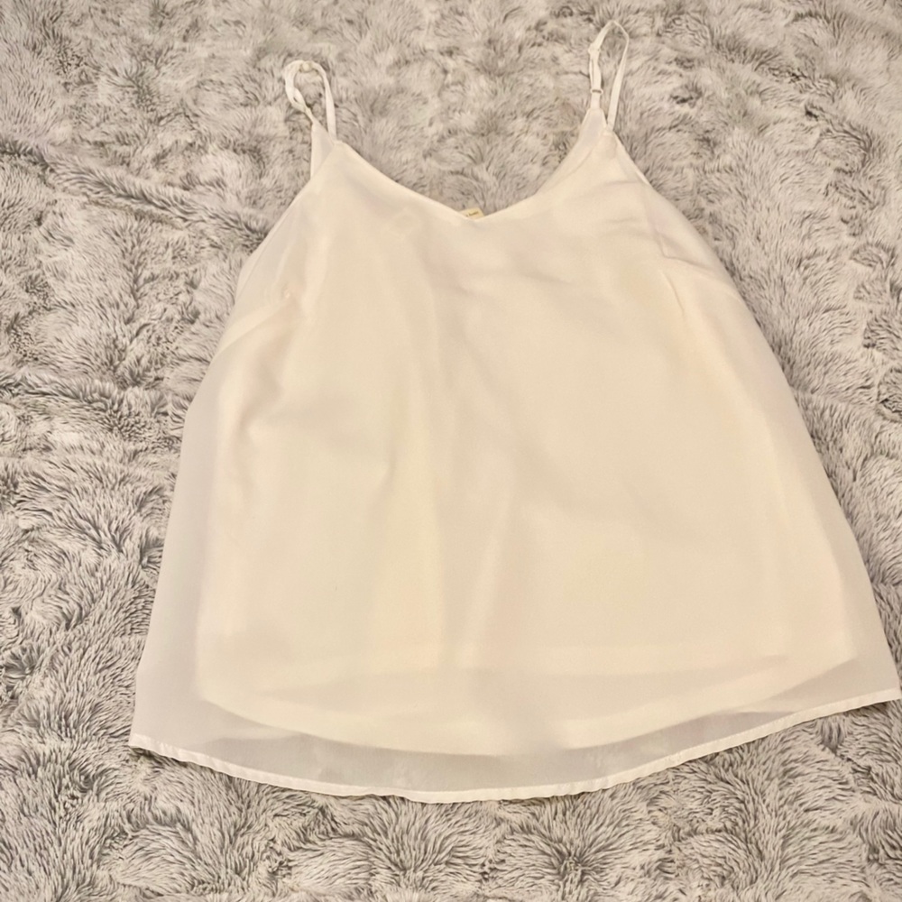 Spaghetti Strap - Layering - Med - Cream White